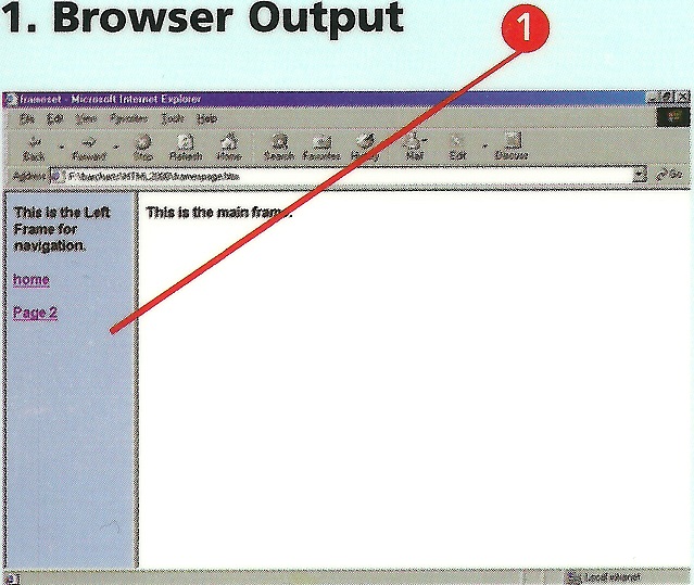 Browser Output