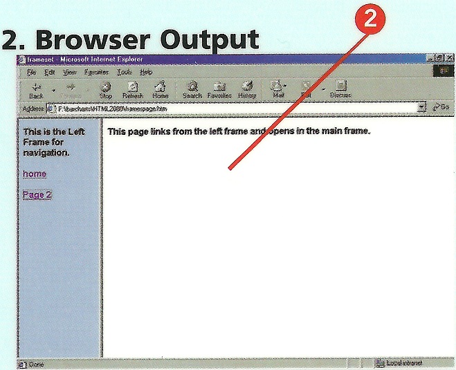 Browser Output