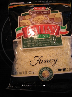 Italian-blend Finely-shredded cheese