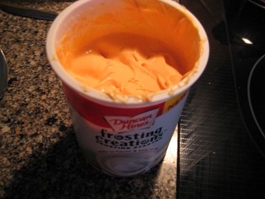 Duncan Hines Orange Frosting Mix