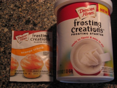 Duncan Hines Orange Frosting Mix