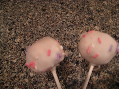 Pink Lemonade Cake Pops