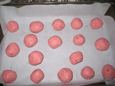 Strawberry Cake Rounds