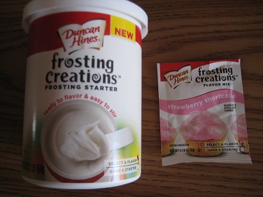 Strawberry Shortcake frosting