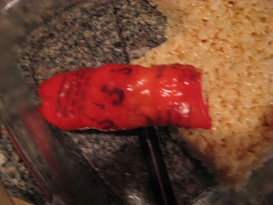 Fruit Roll-Up around rolled-up Rice Krispies Treat as nori